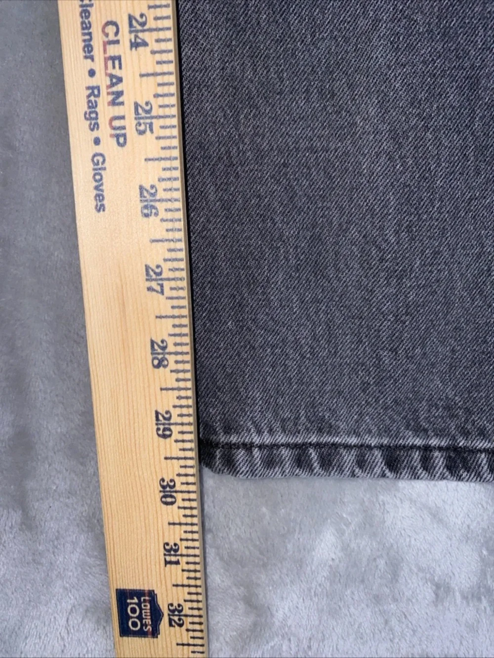 Levi's SilverTab Baggy Jeans Mens 38x30 Gray Relaxed‎ Fit Tapered Y2K Denim
